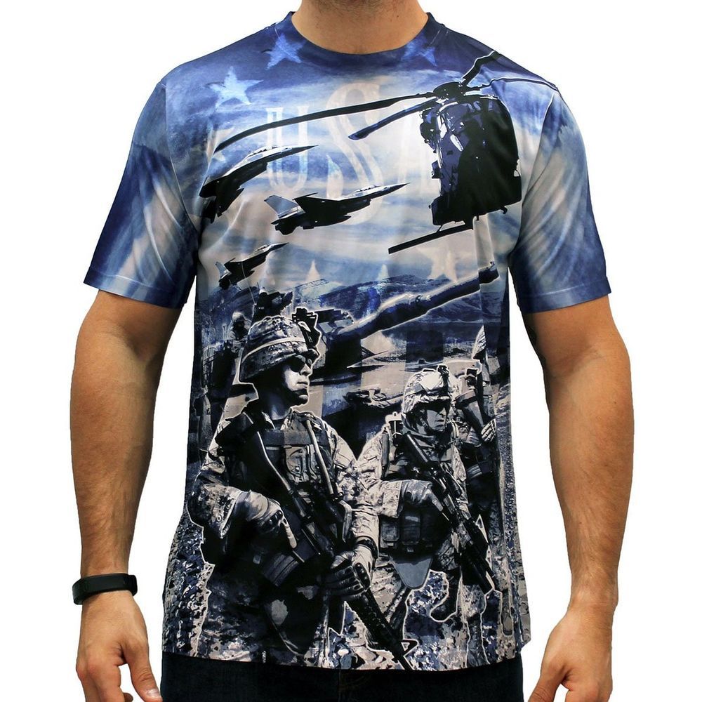 Military T-shirt to impress